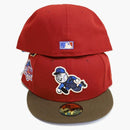 New era Cincinnati Reds Capsule Nitro 3.0 Collection 1970-2002 59fifty Fitted Hat Red/Blue