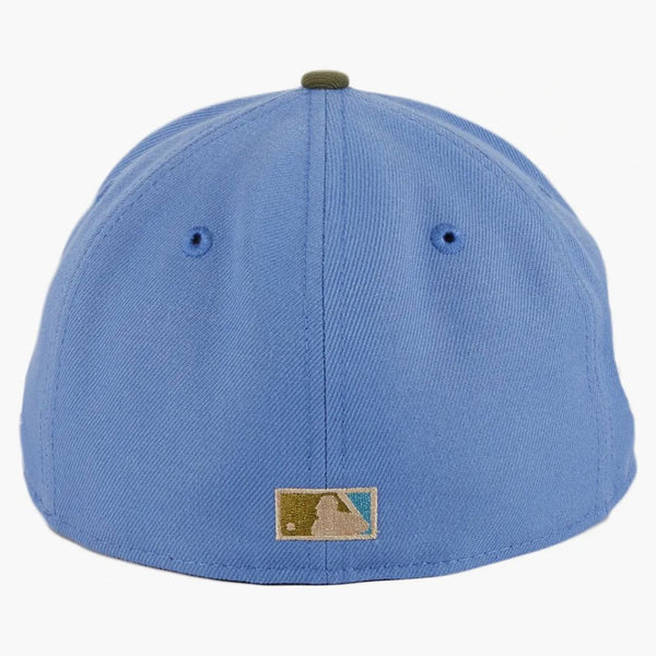 New era cleveland Indians Great Outdoors Jacobs Field Patch Has Club Exclusive 59fifty Fitted Has indigo/olive