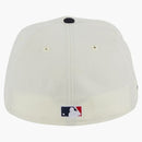 New Era Cleveland Indians Jacobs Field Patch Hat Club Exclusive 59fifty Fitted Hat White/Navy