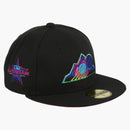 New era Colorado Rockies Cyberpunks 2021 All Star Game Patch Hat Club Exclusive 59fifty Fitted Has Navy