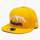 New era x bait denver nuggets alt a gold 9fifty snapback cap gold