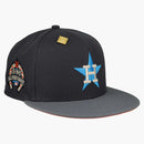 New Era Houston Astros 1986 All Star Game Capsule Hats Exclusive 59fifty Fitted Has Gray/Orange