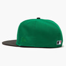 New Era Houston Astros Beer Pack 45 -årsjubileum Patch Hat Club Exklusiv 59Fifty Fitted har Kelly Green/Black