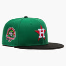 New Era Houston Astros Beer Pack 45 -årsjubileum Patch Hat Club Exklusiv 59Fifty Fitted har Kelly Green/Black