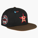 New era Houston Astros Capsule Nos Collection 1968 All Star Game Patch 59fifty Fitted Hat Black/Orange