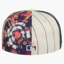Nuova era Houston Astros Chase B X MLB massimo 59Fifty montato Multi/Ploid/Pink