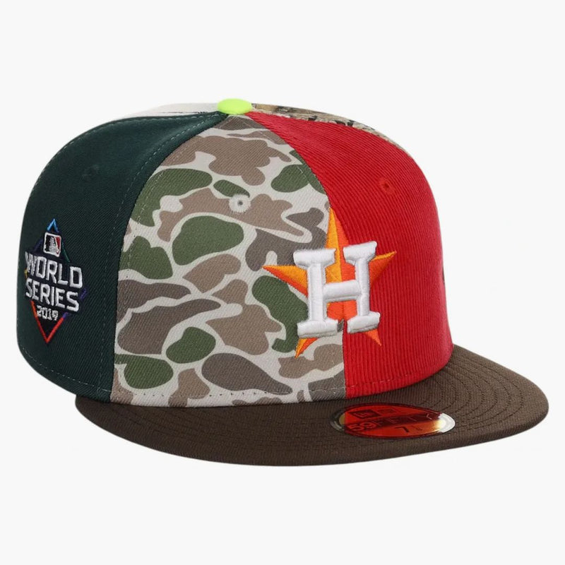 New era Houston Astros Chase B x MLB maximum 59fifty Fitted Cap Multi/Plaid/Pink