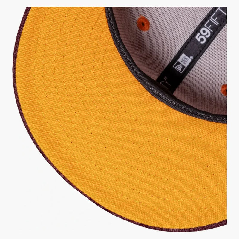Nová éra Houston Astros Collection 2017 World Series Capsule Hats Exkluzivní 59FIFTY FITTED HAT ORANGE/Yellow