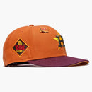 Nová éra Houston Astros Collection 2017 World Series Capsule Hats Exkluzivní 59FIFTY FITTED HAT ORANGE/Yellow