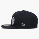 New era Houston Astros Patchwork Paisley Undervisor 59fifty Fitted has Navy