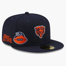 New era Just Don Chicago Bears 59fifty Fitted has Navy