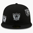 New era Just Don Las Vegas Raiders 59fifty Fitted Has Black