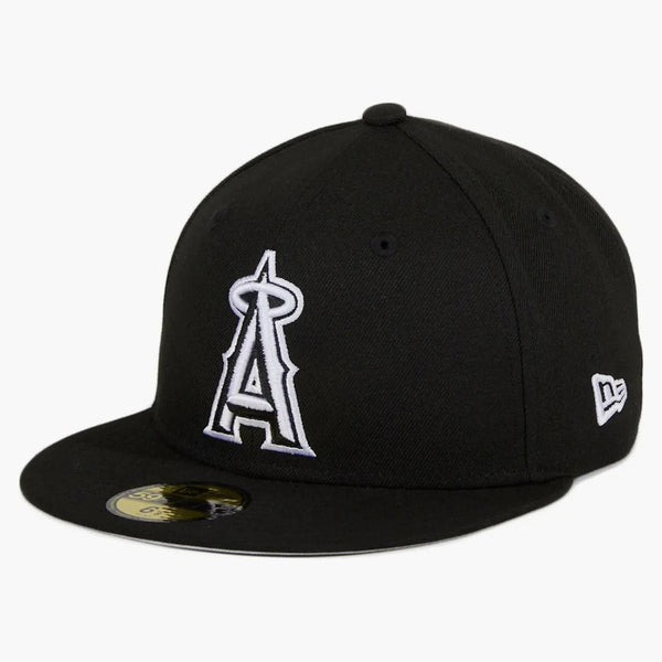 New Era Los Angeles Angels 59fifty Fitted Has Black