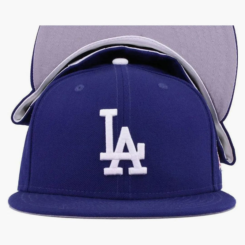 New era los Angeles Dodgers 1988 World Series 59fifty Fitted has Dark Royal Blue