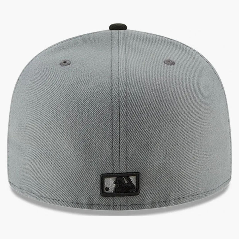 New Era Los Angeles Dodgers 59fifty Fitted has Dark Gray/Black