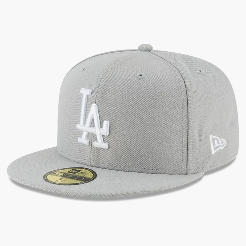 New era los Angeles Dodgers 59fifty Fitted has Gray/White