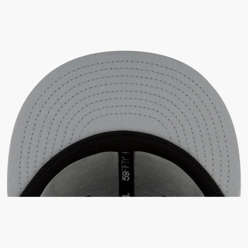 Nueva era Los Angeles Dodgers 59fifty Fited tiene Olive/White