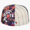 New Era Los Angeles Dodgers Chase B X MLB Maximum 59fifty Fitted Cap Multi/Plaid/Pink