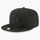 New era los Angeles Dodgers D 59fifty Fitted has Black/Black