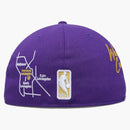 New Era Los Angeles Lakers City Transit 59fifty Fitted Hat Purple