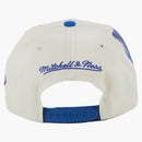 New Era Mitchell & Ness New York Knicks Draft Day Snapback has White/Royal
