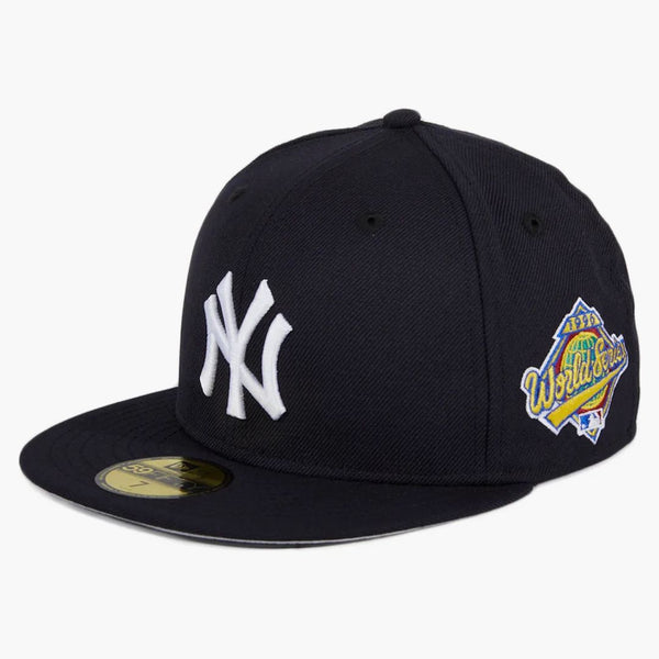 New era New York Yanke 1996 World Series Patch 59fifty Fitted Has Navy