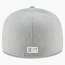 New era New York Yankees 59fifty Fitted has Gray/White