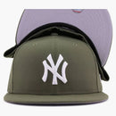 New era New York Yankees 59fifty Fitted has Olive