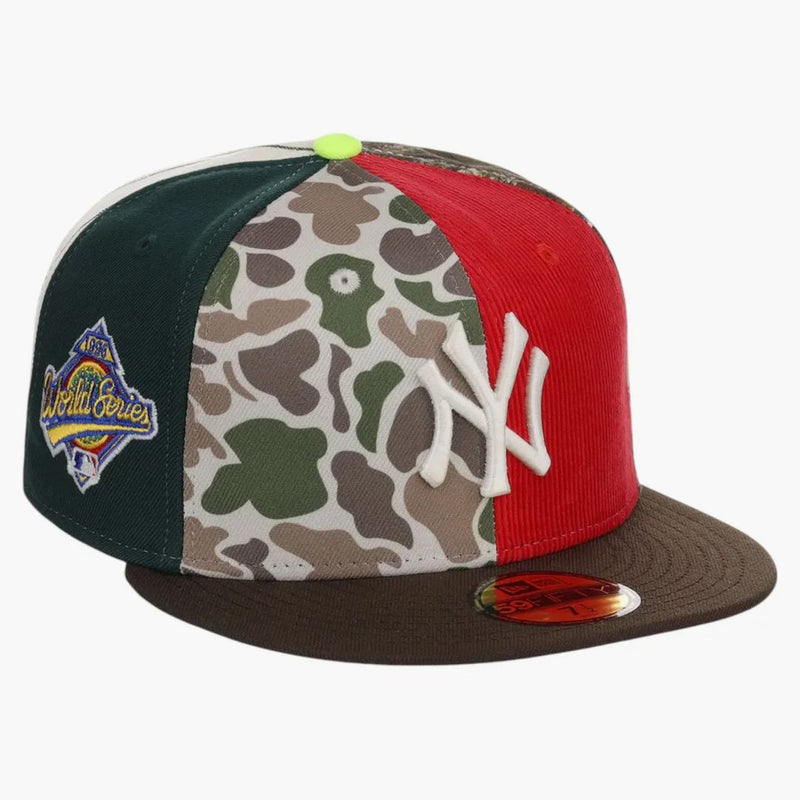New era New York Yankees Chase B X MLB maximum 59fifty Fitted Cap Multi/Plaid/Pink
