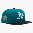 Nowa era Okland Athletics Aux Pack Vol 2 25. rocznica Patch ma Eksplakcję 59 Fiffty Fitted ma turkusowy/czarny