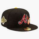 New era offset X Atlanta Braves 59fifty Fitted Has Black