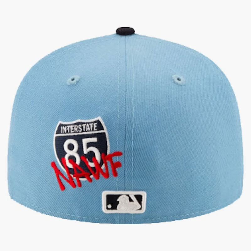 New era offset X Atlanta Braves 59fifty Fitted Has Blue