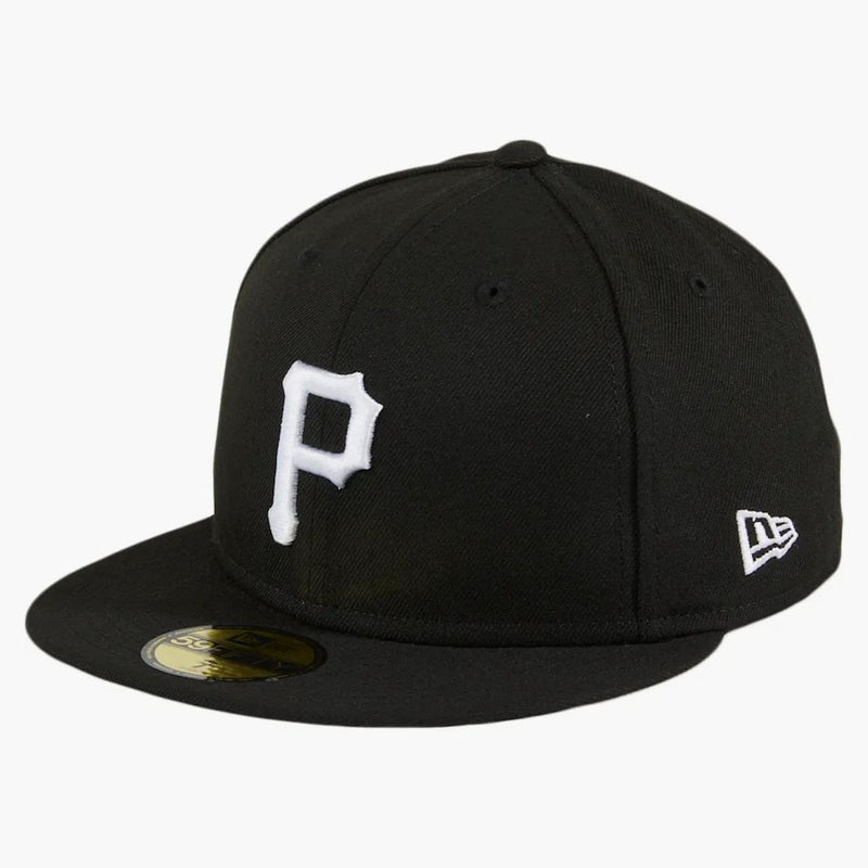 Nová éra Pittsburgh Pirates 59fifty namontovaná má černou/bílou