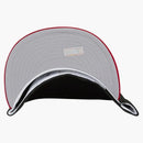 New era retro on-field cincinnati reds alternate 59fifty fitted has black/red