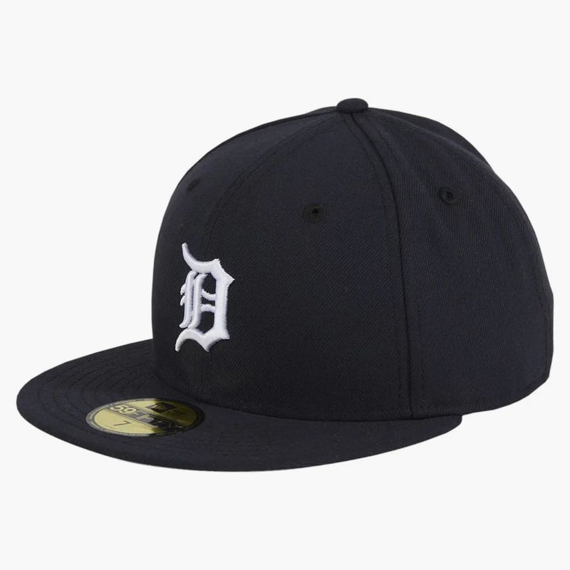 New era retro on-field Detroit Tigers Home 59fifty Fitted Has Black