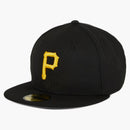 New era retro on-field pittsburgh Pirates Game 59fifty Fitted Has Black