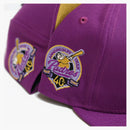 New Era San Diego Padres Capsule Pbj 2.0 Collection 40th Anniversary 59fifty Fitted Hat Purple/brown