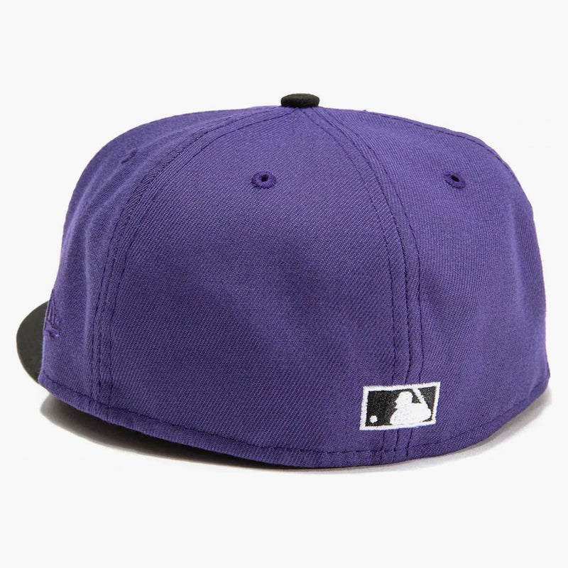 NUEVA ERA San Francisco Giants Aux Pack Vol 2 El parche del 50 aniversario tiene un club exclusivo 59fifty ajustado tiene púrpura/negro