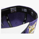 New era san francisco giants aux pack vol 2 50th anniversary patch has club exclusive 59fifty fitted has purple/black