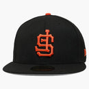 New era san francisco giants upside down 59fifty fitted has black
