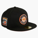 New era Seattle Mariners Glow My God 40th anniversary patch logo has club exclusive 59fifty fitted has black