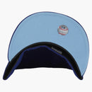 New era Seattle Mariners Quiet Storm has Club Exclusive 30th Anniversary Patch 59fifty Fitted Hat Royal/White