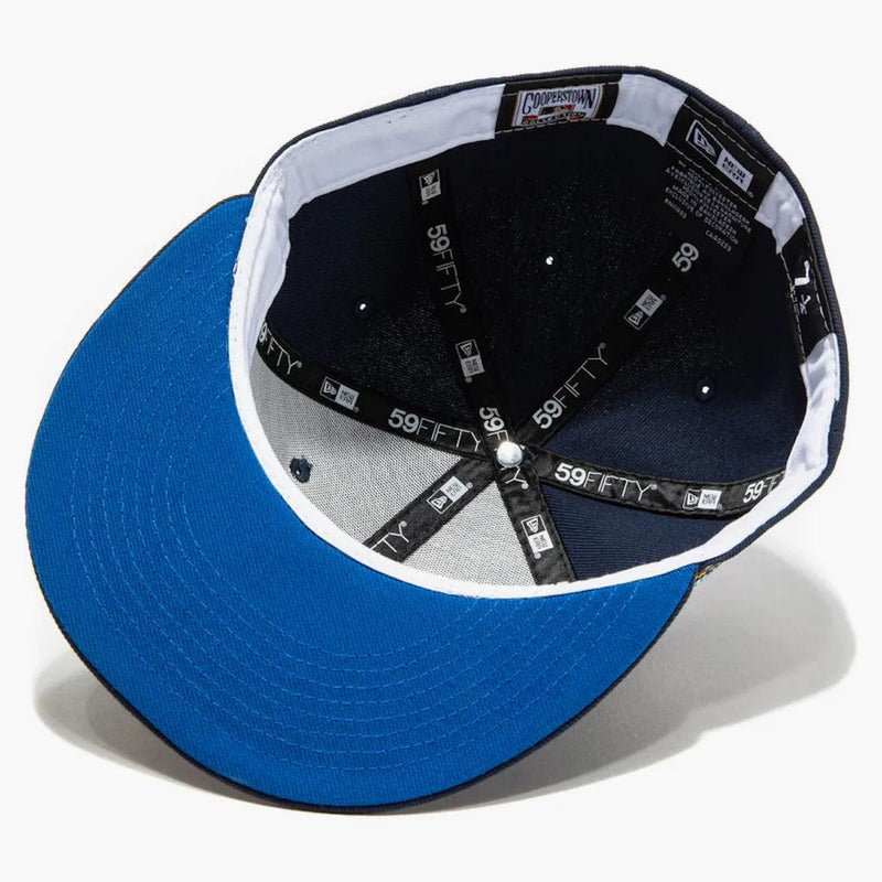 Nowa era St Louis Cardinals Pack Pack Bush Stage Patch Jersey ma Ekskluzywne 59 Fifty Fitted ma granatowy/jasnoniebieski