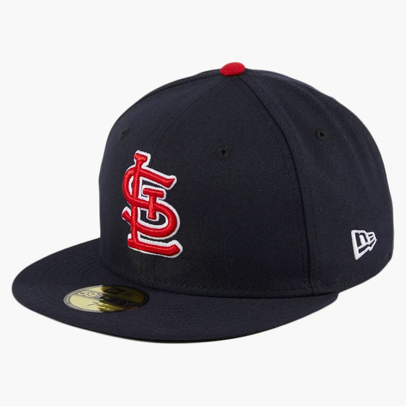 New era St. Louis Cardinals On-Field Alternate 2 Authentic Collection 59fifty Fitted Has Navy