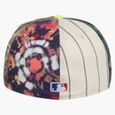 New Era Texas Rangers Chase B X Mlb Maximal 59fifty Fitted Cap Multi/plaid/pink