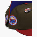 New era Washington National Capsule Nitro 2.0 Collection 2008 Season 59fifty Fitted Hat Brown/Blue