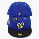 New Era Washington Nationals Capsule Speedway 2018 All Star Game 59fifty Fitted Hat Blue/black