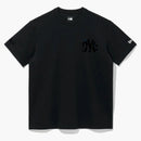 New Era X Bts X Mlb Black Swan New York Yankees T-shirt Black