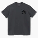 New Era X Bts X Mlb Black Swan New York Yankees T-shirt Charcoal