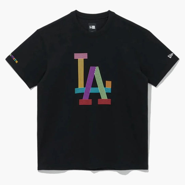 New Era X Bts X Mlb Dynamite Los Angeles Dogers T-shirt Black